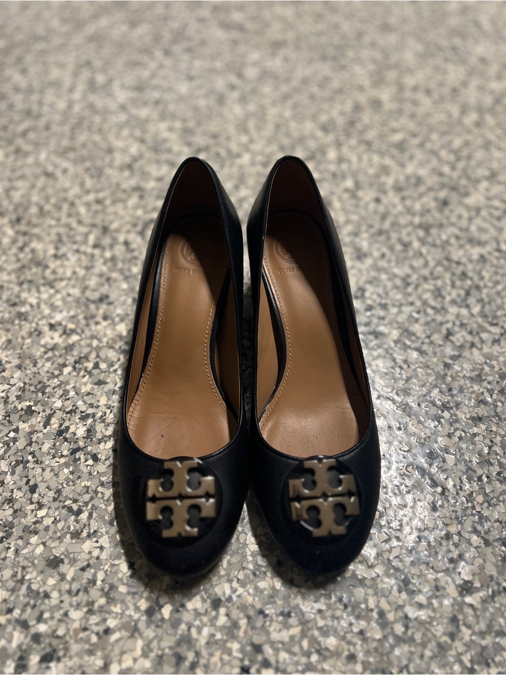 Tory Burch Janey block heel pumps